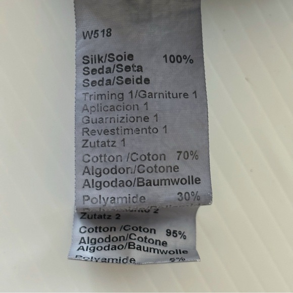 Pablo by Gerard Darel Silk Lace Cap Sleeve Blouse Charcoal - Picture 6 of 8